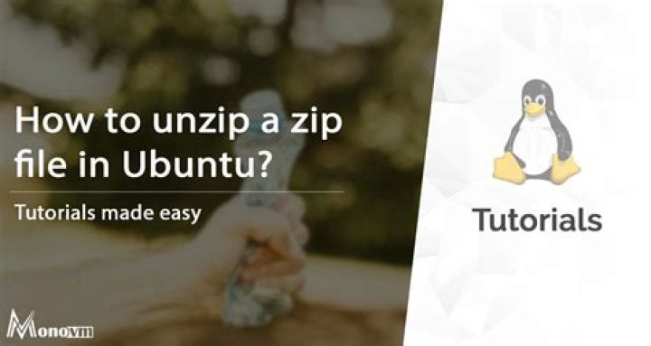 Unable to unzip a file with the ubuntu terminal