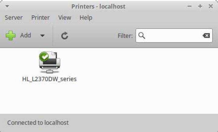 Unable to work with Brother HL-L2370DW printer after the Xubuntu upgrade