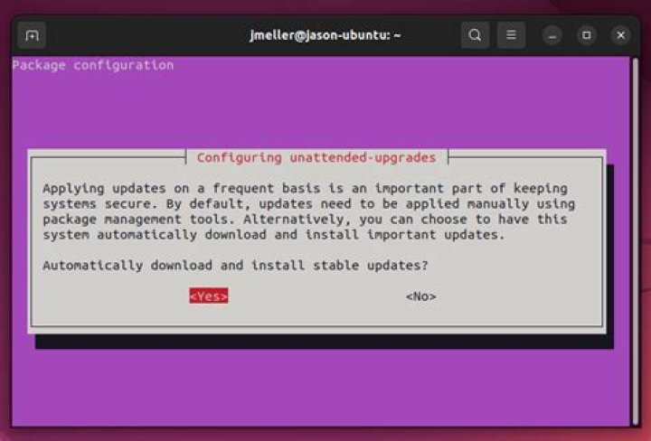 Unattended Upgrades - could not be installed automatically