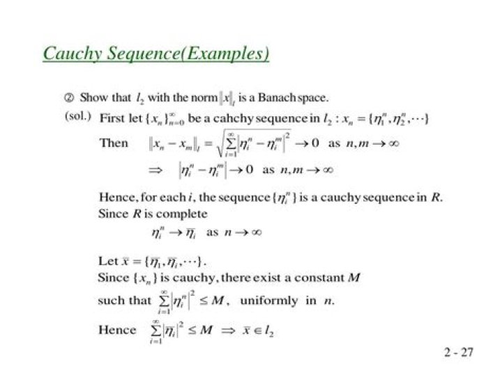 Understanding the definition of Cauchy sequence