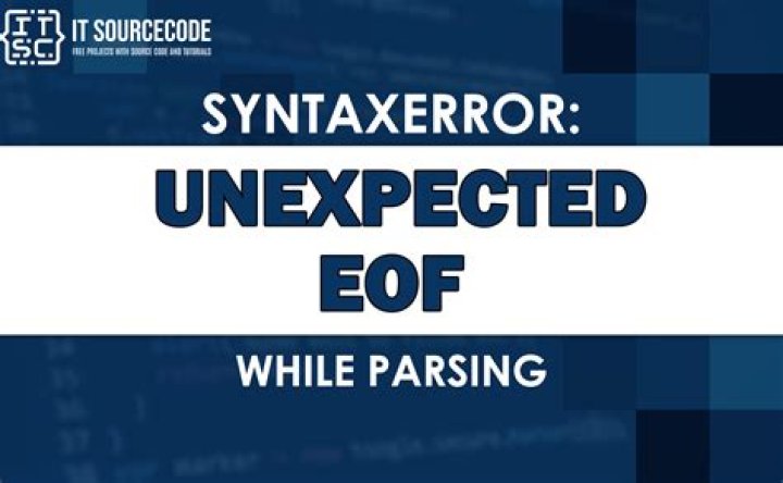 Unexpected EOF in prolog when parsing XML