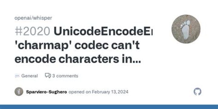 UnicodeEncodeError: 'charmap' codec can't encode characters