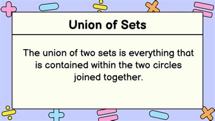 Union of partitions
