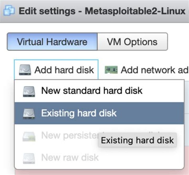 Unsupported or invalid disk type 2 for 'scsi0:0'. Ensure that the disk has been imported