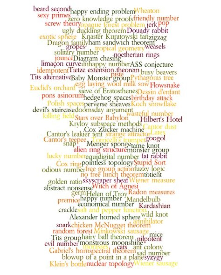 Unusual mathematical terms