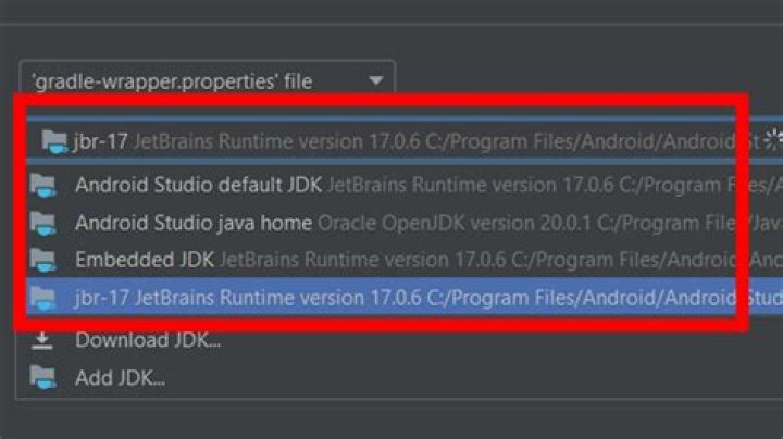 Update JDK/JAVA in Android Studio