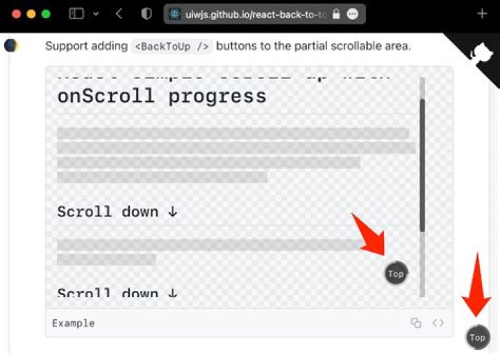 Update style of a component onScroll in React.js