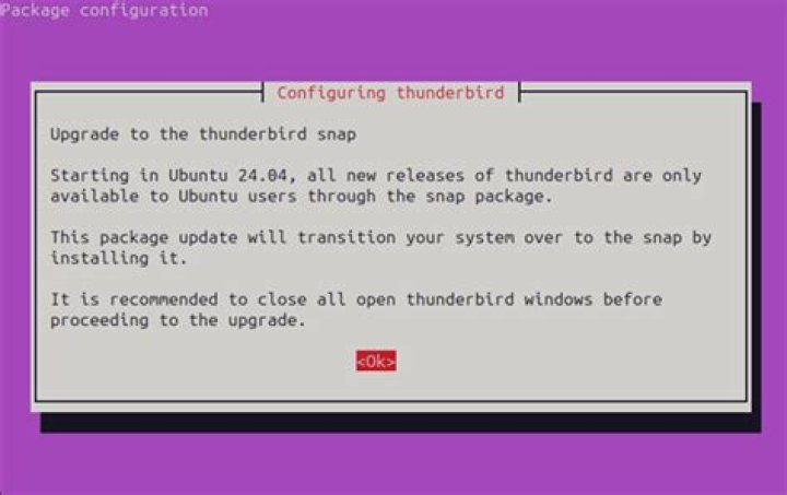 Upgrade Thunderbird?