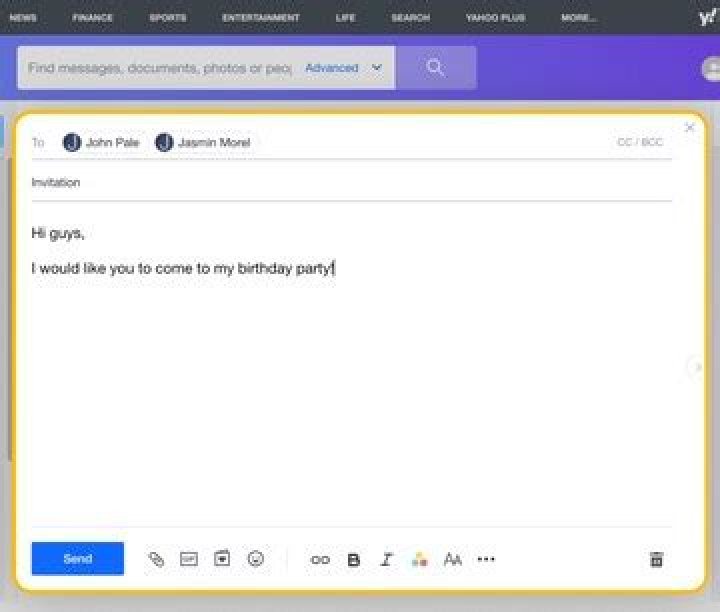 URI encoding in Yahoo mail compose link