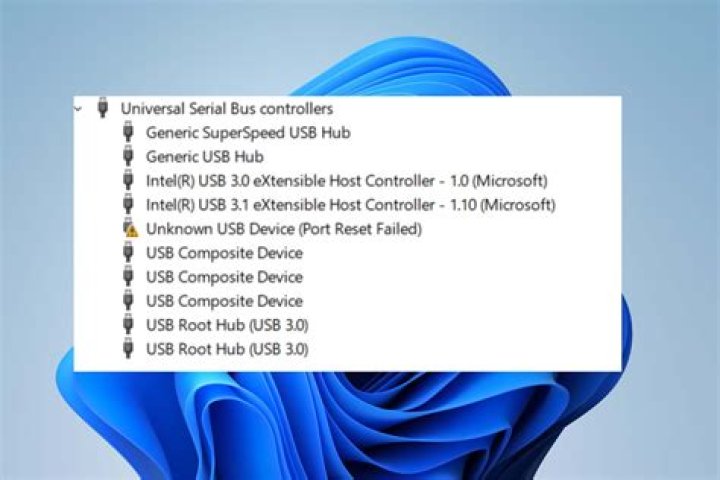 USB Hub Error -62
