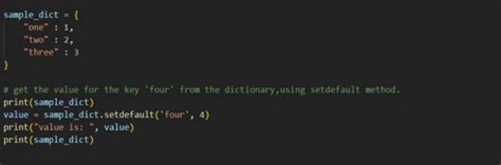 Use cases for the 'setdefault' dict method