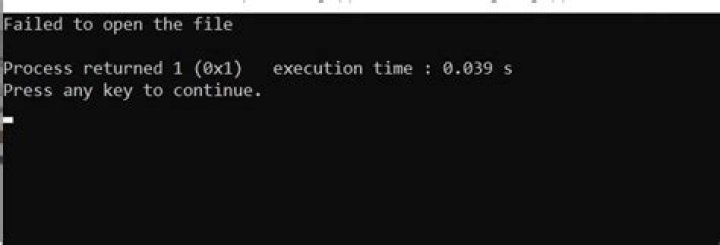 Use of exit() function