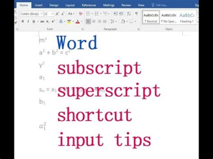 Using a shortcut in Word 2013 to apply subscript with Swedish layout keyboard