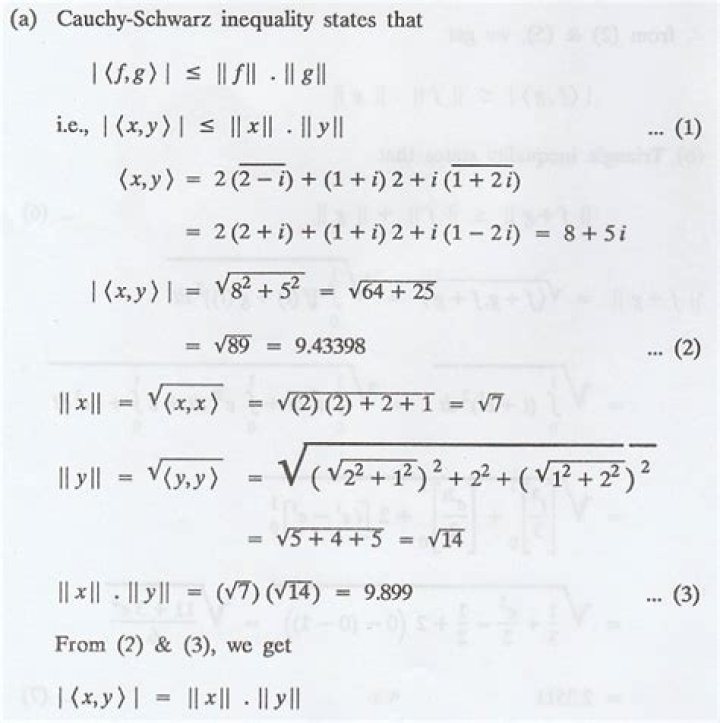 Using Cauchy's Inequality to prove a function's second derivative is zero