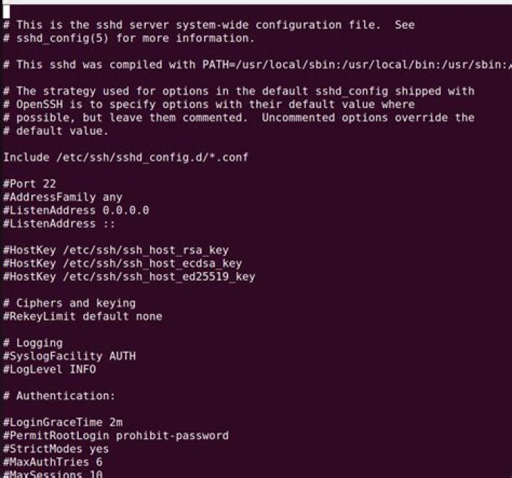 Using different ssh config options based on port