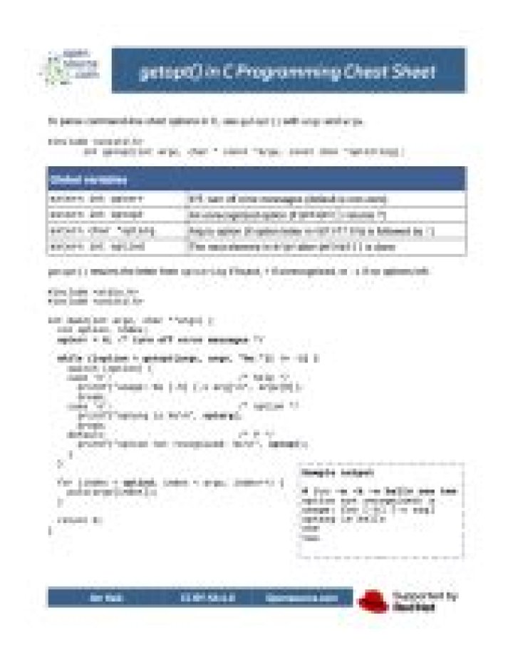 Using getopt() in C++ to handle arguments