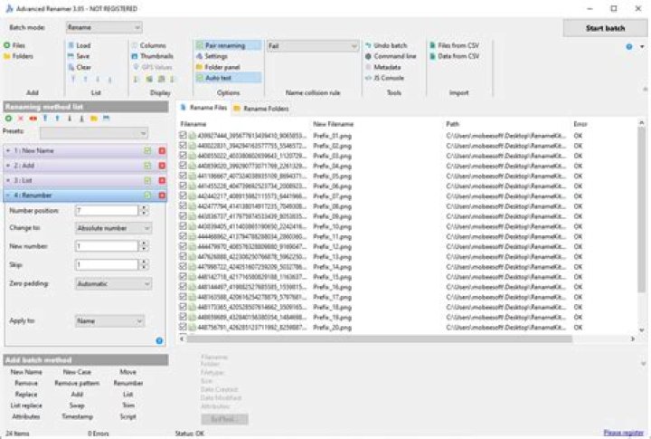 Using sed to mass rename files