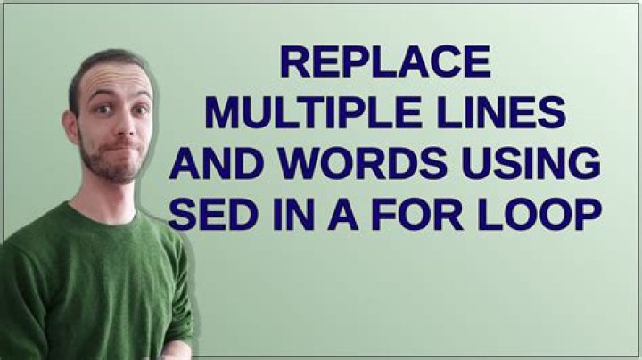 Using sed to replace multi-line strings in apache2.conf file