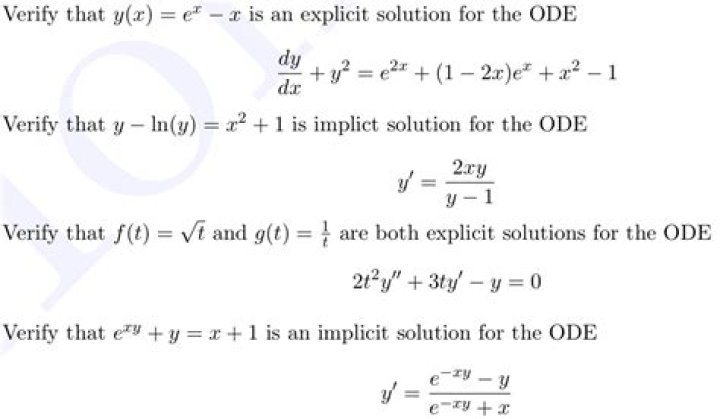 Verify $(y-x)y' = y-x+8$ has an explicit solution $y = x+ 4 \sqrt{x+2}$