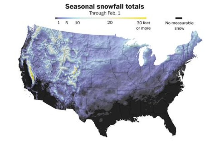Very sporadic snowfall at this height