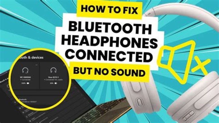 Video not playing in web browser with Bluetooth headphones connected. How can I fix this?