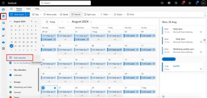 View another persons calendar details in Outlook 2010