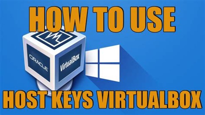 Virtualbox host key not working, can't get out of scale mode