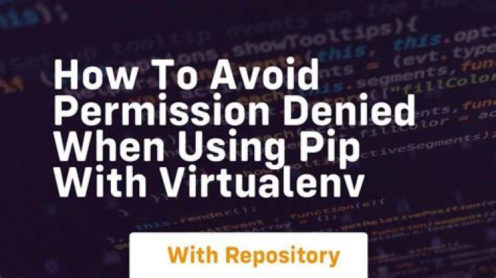 Virtualenv Permission denied when trying python setup.py install