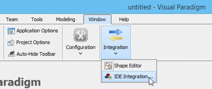 Visual Paradigm IDE Integration