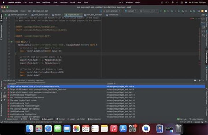 Visual Studio Code - Target of URI doesn't exist 'package:flutter/material.dart'