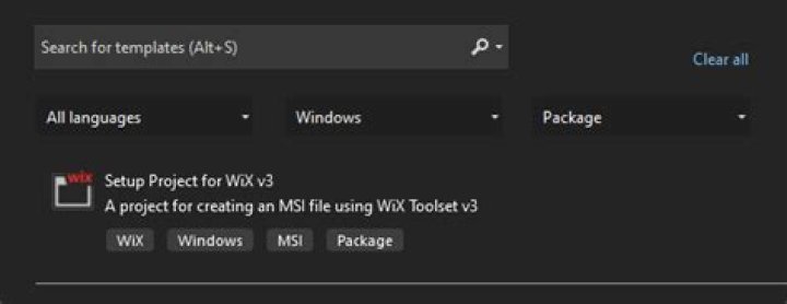 Visual Studio: Project toolset