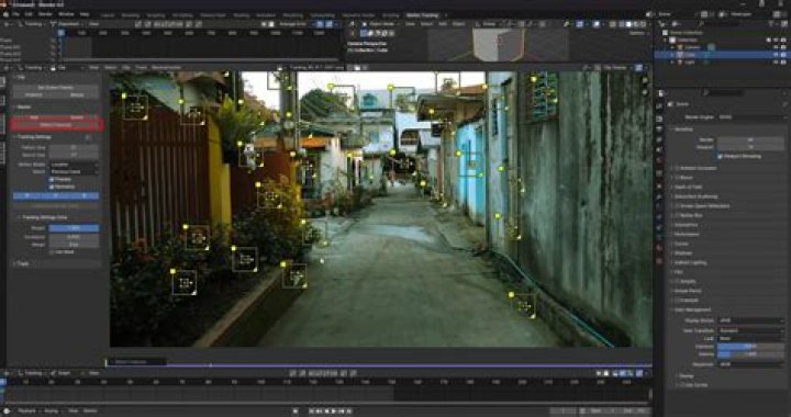 Visualise histogram movement in blender