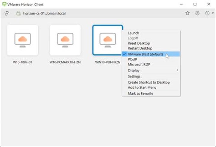 vmware horizon desktop file before edit with "Exec" line highlighted