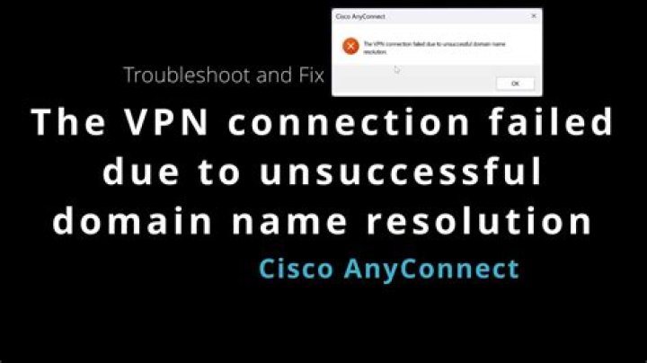 VPN connection failed because service stopped unexpectedly