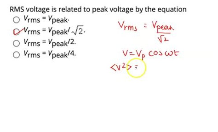 Vrms and equation integration