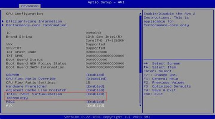 VT-x is enabled, but ubuntu 18.04 doesn't show it