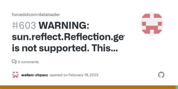 WARNING: 