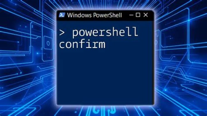 Ways to clean up my yes/no prompts in powershell