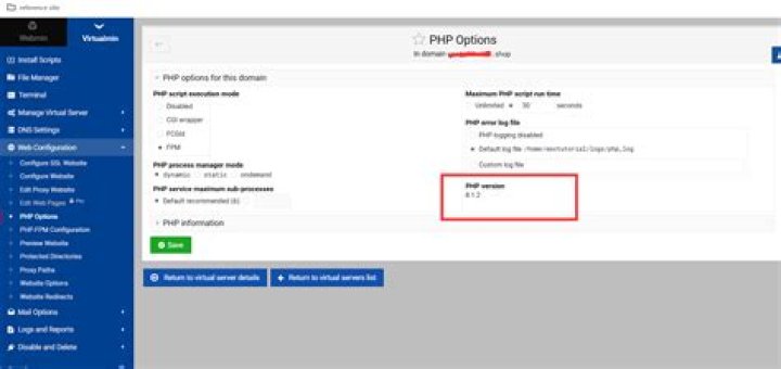 webmin/virtualmin: How to install phpmyadmin that can manage all databases?