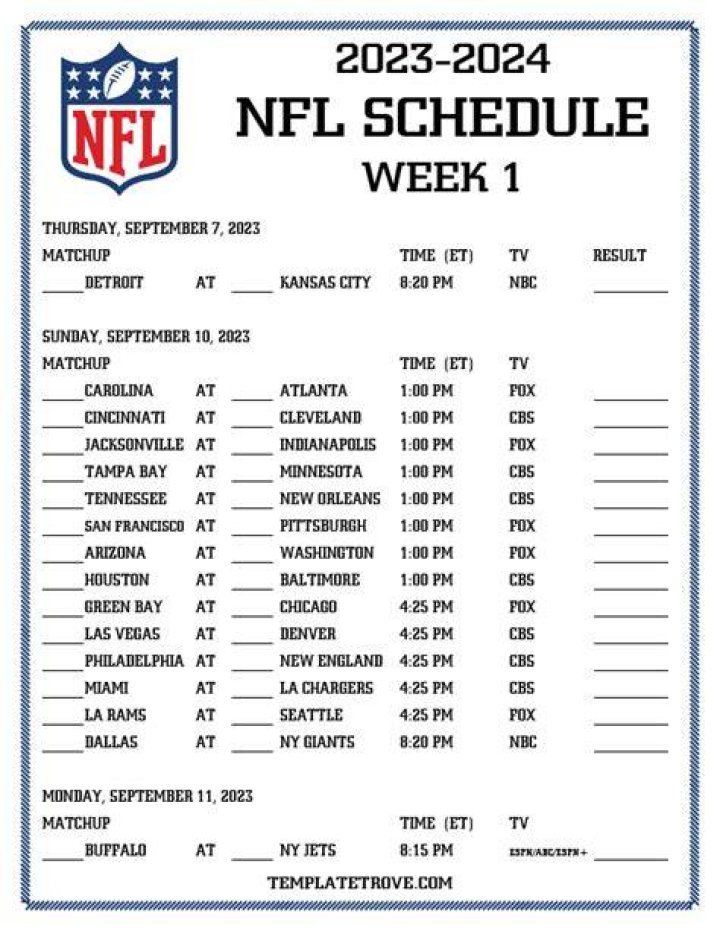 Week 1