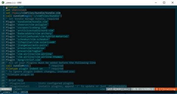 Weird character appear when opening file using Vim after installing vim-gnome