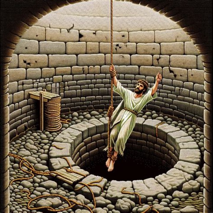 What's the purpose of the code on the painting in The Cistern?