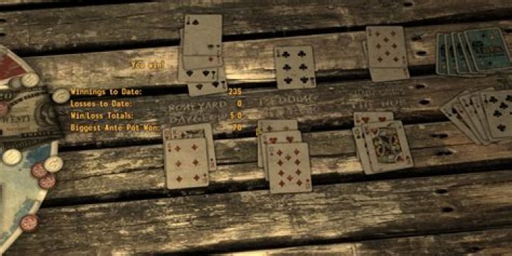 What affects Blackjack gameplay in Fallout: New Vegas?