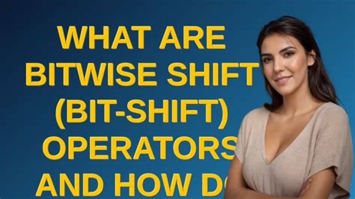 What are bitwise shift (bit-shift) operators and how do they work?