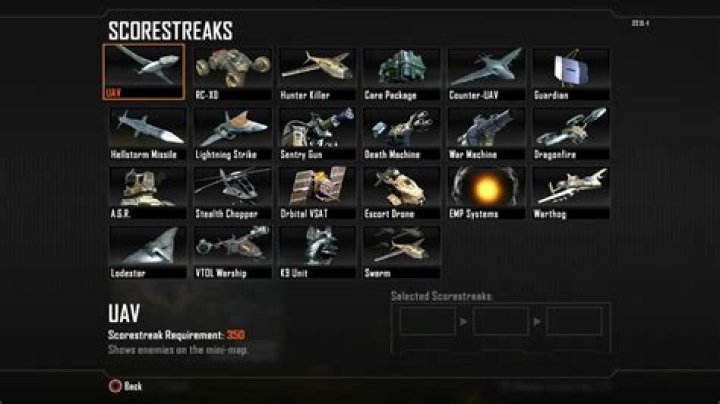 What are scorestreaks in multiplayer of Black Ops 2?