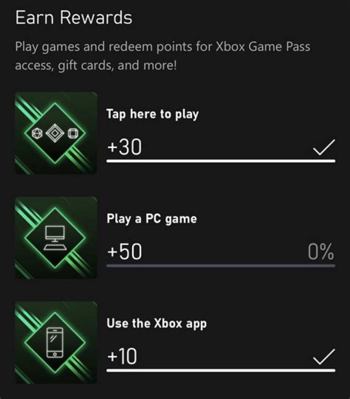 What are the birthday rewards for Xbox Live's 