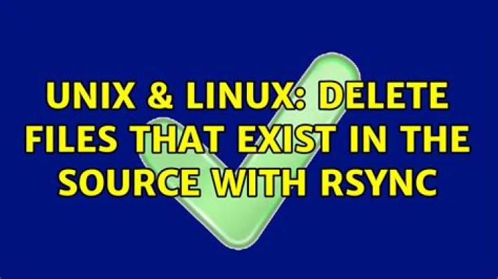 What are the differences between the rsync delete options?