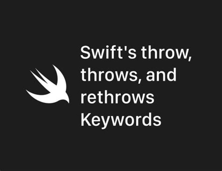 What are the differences between throws and rethrows in Swift?