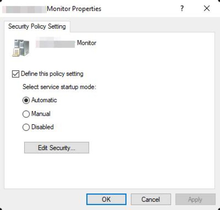 What can cause a Windows Service startup type to change?