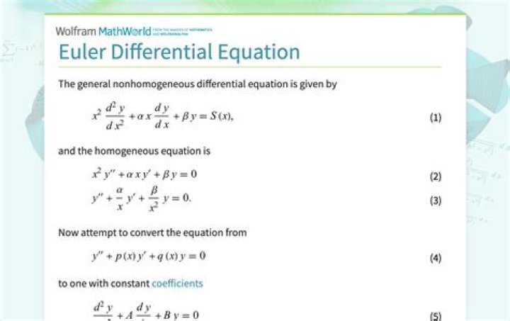 What comes after Differential Equations?